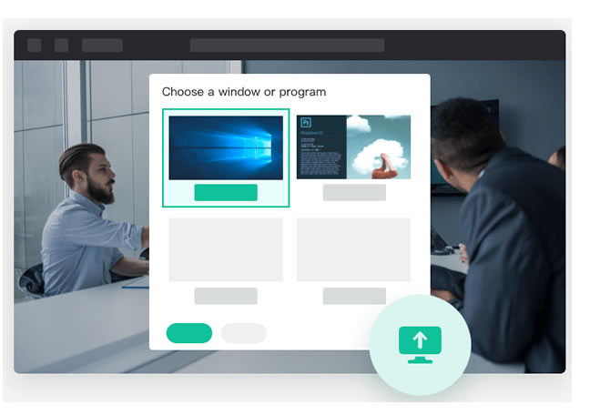 Yealink cloud condivisione contenuti file desktop content sharing